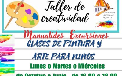 TALLERES DE CREATIVIDAD PARA NIÑOS