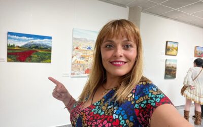Paqui Mateo Garcia “Amar el Arte” representa a Jumilla en la exposición “Esencias de la Región”